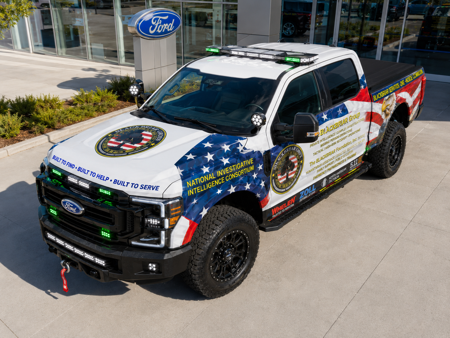 SENTINEL ONE BLACKBRIAR Foundation command vehicle