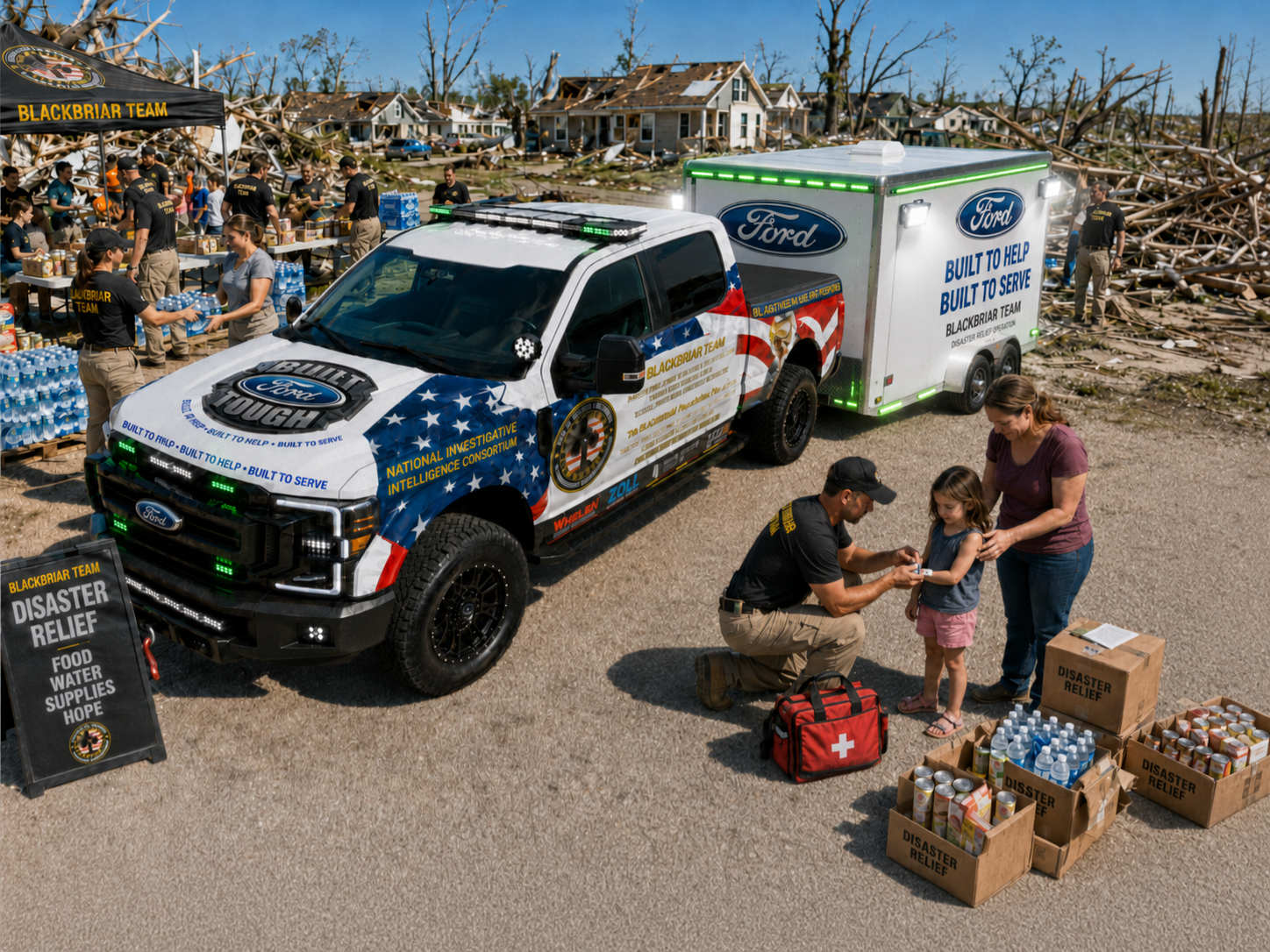 BLACKBRIAR disaster relief concept