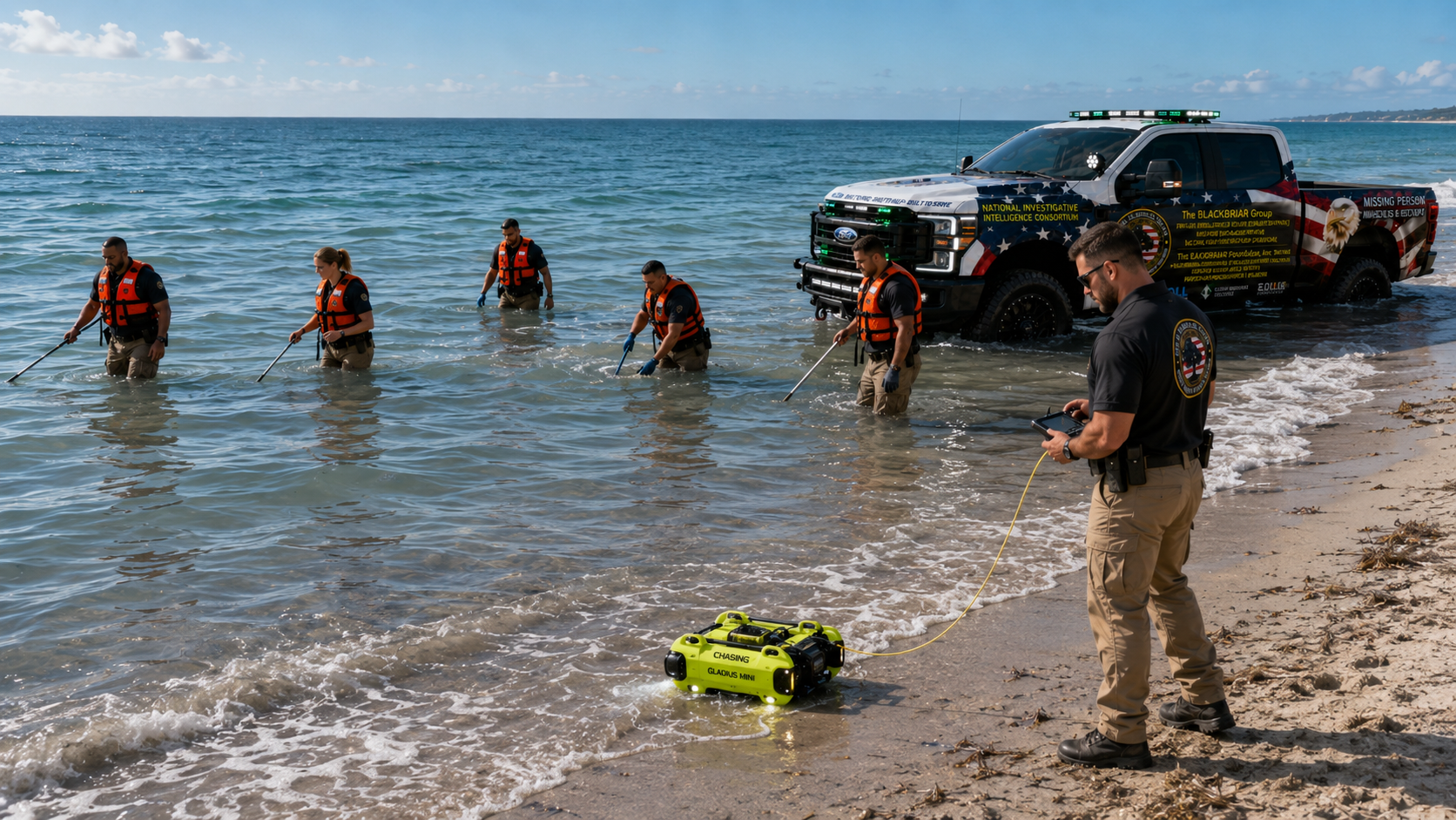 BLACKBRIAR underwater search and rescue concept